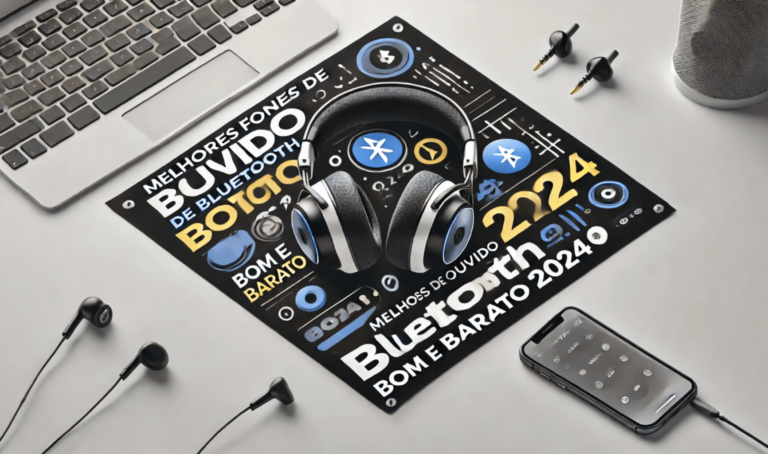 Melhores fones de ouvido Bluetooth bom e barato 2024!